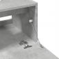 Preview: Waschbeckenunterschrank Betongrau 40x37x59 cm Holzwerkstoff