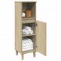 Preview: Badschrank Sonoma-Eiche 30x30x100 cm Holzwerkstoff