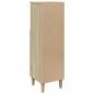 Preview: Badschrank Sonoma-Eiche 30x30x100 cm Holzwerkstoff