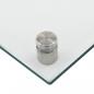 Preview: Küchenrückwände 2 Stk. Transparent 80x50 cm Hartglas