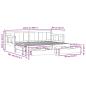 Preview: Tagesbett Ausziehbar mit Schubladen ohne Matratze 90x200 cm
