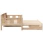 Preview: Tagesbett Ausziehbar mit Schubladen ohne Matratze 90x200 cm