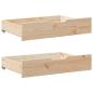 Preview: Tagesbett Ausziehbar mit Schubladen ohne Matratze 90x200 cm