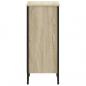Preview: Bücherregal Sonoma-Eiche 50x31x74,5 cm Holzwerkstoff