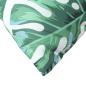 Preview: Sofakissen 4 Stk. Blattmuster 50x50 cm Stoff