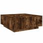 Preview: Couchtisch Räuchereiche 100x100x40 cm Holzwerkstoff