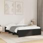 Preview: ARDEBO.de - Bettgestell Schwarz 120x190 cm Holzwerkstoff