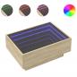 Preview: LED-Couchtisch Sonoma Eiche 70x50x30 cm Holzwerkstoff
