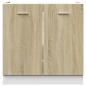 Preview: Unterschrank Sonoma-Eiche 80x46x81,5 cm Holzwerkstoff