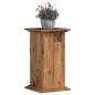 Preview: Pflanzenständer Altholz-Optik 33x33x60 cm Holzwerkstoff