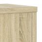 Preview: Pflanzenständer 2 Stk. Sonoma-Eiche 25x25x80 cm Holzwerkstoff