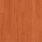 Preview: Massivholzbett ohne Matratze Wachsbraun 120x200 cm Kiefernholz