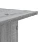 Preview: Pflanzenständer 2 Stk. Grau Sonoma 30x30x95 cm Holzwerkstoff