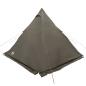 Preview: Tipi-Familienzelt 6 Personen Braun Wasserdicht