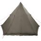 Preview: Tipi-Familienzelt 6 Personen Braun Wasserdicht