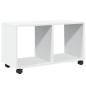 Preview: Rollschrank Weiß 72x33x42,5 cm Holzwerkstoff