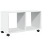 Preview: Rollschrank Weiß 72x33x42,5 cm Holzwerkstoff