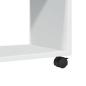Preview: Rollschrank Weiß 72x33x42,5 cm Holzwerkstoff