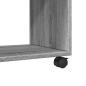 Preview: Rollschrank Grau Sonoma 72x33x42,5 cm Holzwerkstoff