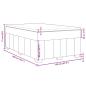 Preview: ARDEBO.de - Boxspringbett mit Matratze Blau 120x200 cm Stoff