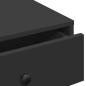 Preview: Couchtisch Schwarz 90x90x28 cm Holzwerkstoff