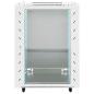 Preview: 15U Netzwerkschrank 19" IP20 Grau 53x40x80 cm