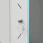 Preview: 15U Netzwerkschrank 19" IP20 Grau 53x40x80 cm