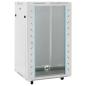 Preview: ARDEBO.de - 18U Netzwerkschrank 19" IP20 Grau 60x60x100 cm