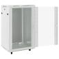Preview: 18U Netzwerkschrank 19" IP20 Grau 60x60x100 cm