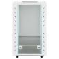 Preview: 18U Netzwerkschrank 19" IP20 Grau 60x60x100 cm