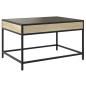 Preview: Couchtisch mit Infinity-LED Sonoma-Eiche 70x50x41 cm