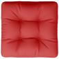 Preview: Palettenkissen Rot 58x58x10 cm Stoff