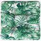 Preview: Palettenkissen Blattmuster 58x58x10 cm Stoff