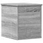 Preview: Truhe Grau Sonoma 30x35x35 cm Holzwerkstoff