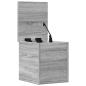 Preview: Truhe Grau Sonoma 30x35x35 cm Holzwerkstoff