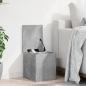 Preview: Truhe Betongrau 30x35x35 cm Holzwerkstoff
