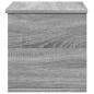 Preview: Truhe Grau Sonoma 60x35x35 cm Holzwerkstoff