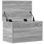 Preview: Truhe Grau Sonoma 60x35x35 cm Holzwerkstoff