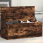 Preview: ARDEBO.de - Truhe Räuchereiche 90x35x35 cm Holzwerkstoff