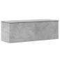 Preview: Truhe Betongrau 102x35x35 cm Holzwerkstoff
