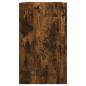Preview: Wandregal Räuchereiche 75x35x60 cm Holzwerkstoff