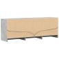 Preview: TV-Schrank mit LED-Beleuchtung Betongrau 140x34x50 cm