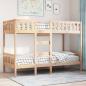 Preview: Etagenbett 90x190 cm Massivholz Kiefer