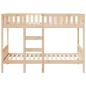 Preview: Etagenbett 90x190 cm Massivholz Kiefer