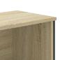 Preview: Bücherregal Sonoma-Eiche 80x31x169 cm Holzwerkstoff