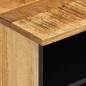 Preview: TV-Schrank 100x34x46 cm Raues Massives Mangoholz