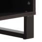 Preview: TV-Schrank 100x34x46 cm Raues Massives Mangoholz