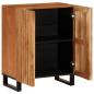 Preview: Sideboard 60x34x75 cm Massivholz Akazie