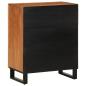 Preview: Sideboard 60x34x75 cm Massivholz Akazie