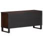 Preview: TV-Schrank Braun 100x34x46 cm Massivholz Mango